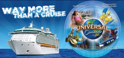 Royal Caribbean y Universal Orlando: paquetes combinadas