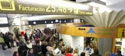 Por cierre del espacio aéreo de diciembre reclaman a AENA