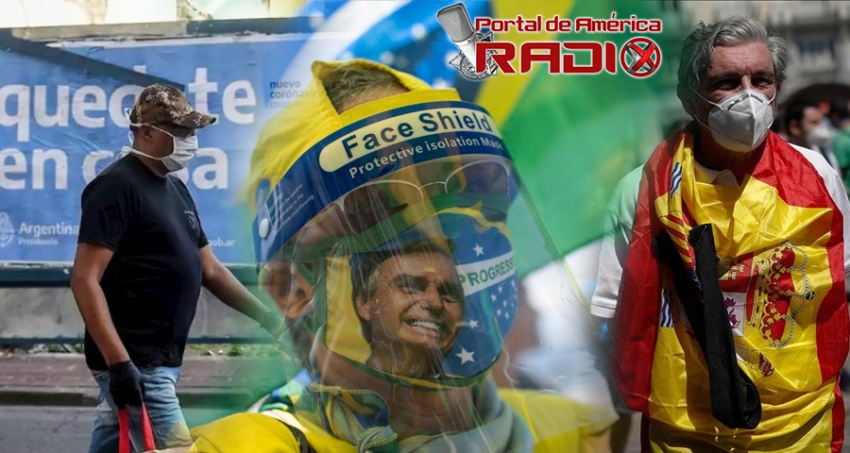 Los altos n&uacute;meros de contagios y turistas en Argentina; el triste panorama de Brasil, Madrid abierta y Espa&ntilde;a cerrada, seg&uacute;n los corresponsales #PdaRadio39