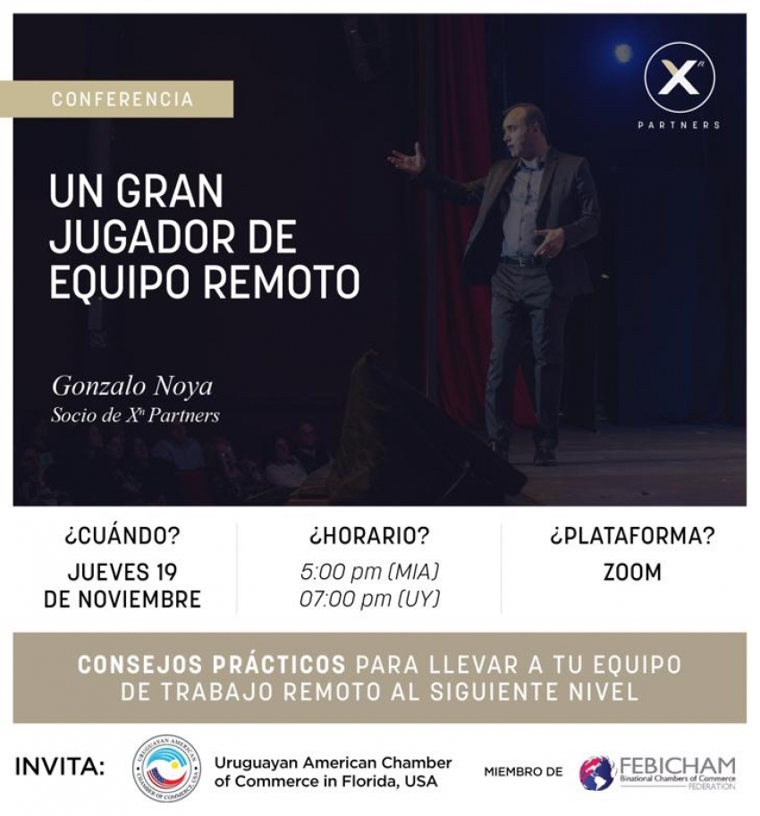 Conferencia: Un gran jugador de equipo remoto