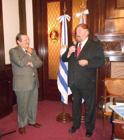 Gustavo Carceglia y Walter Dovena