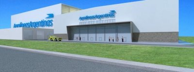 Comienzan las obras para el nuevo hangar y talleres que utilizar&aacute; Aerol&iacute;neas en Ezeiza