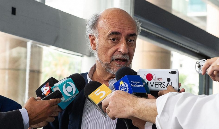 Ministro de Trabajo y Seguridad Social, Pablo Mieres.