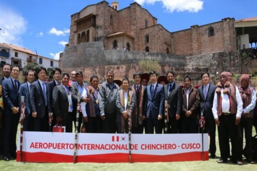 Aeropuerto de Chinchero: Per&uacute; y Corea firman contrato de asistencia t&eacute;cnica en construcci&oacute;n