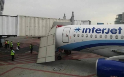 Aeropuerto de M&eacute;xico: incidente de avi&oacute;n sin pasajeros