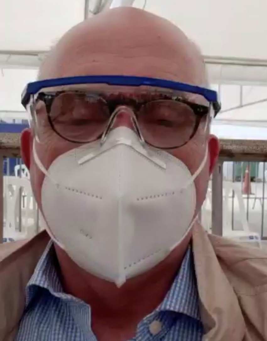 Siguen retornando compatriotas, entre ellos, Arnaldo Nardone desde Perú