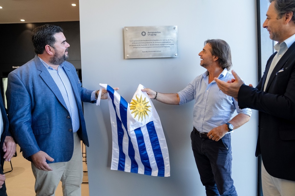 Aeropuertos Uruguay inauguró el nuevo Aeropuerto Internacional de Paysandú