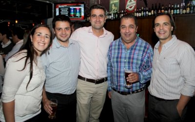 Lucía Fernández, Rodrigo Silva, Francisco Chiari, Alvaro Silva y Andrés Gil.