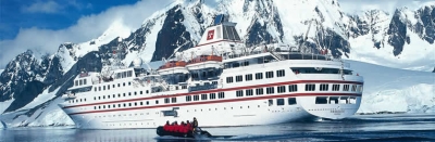 Va descendiendo el turismo de cruceros en la Antártida