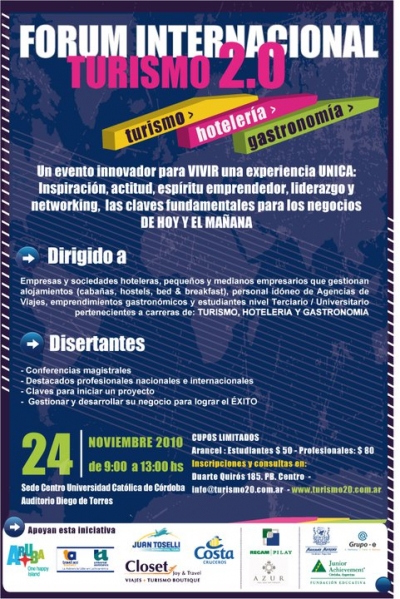 F&oacute;rum Internacional de Turismo 2.0
