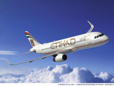 Etihad Airways equipar&aacute; con Sharklets sus aviones Airbus A320