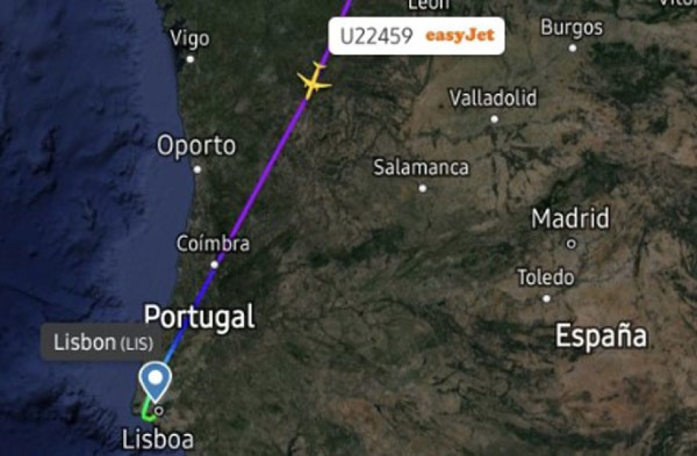 Un A320 de Easyjet procedente de UK se queda sin un piloto en pleno vuelo