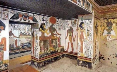 Tumba de la reina Nefertari, esposa de Rams&eacute;s II.