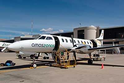 Aerol&iacute;nea Amaszonas trae 5 aviones para cubrir el mercado que deja AeroSur