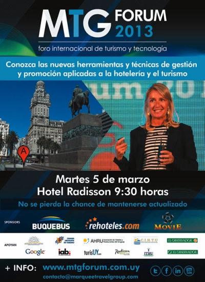 Marquee Travel Group organiza 1º Foro de Turismo y Tecnología en Uruguay