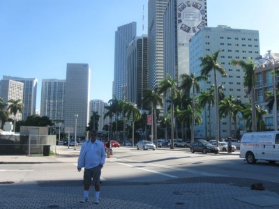 En el Biscayne Boulevard