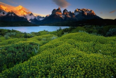 Vista de los Cuernos del Paine, en el parque nacional de Torres del Paine, en Chile.- Galen Rowell