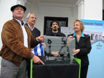 Quedó inaugurada la Estación Fluvial de Villa Soriano