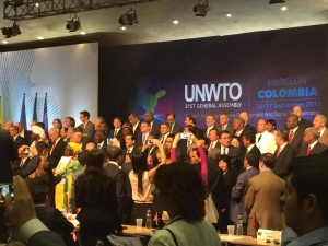 Destino Punta del Este re electo para vicepresidencia de Miembros Afiliados de la OMT, fue el 15 de setiembre de 2015. 