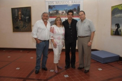 Pintores Kaplan y Revilla en Museo Ralli