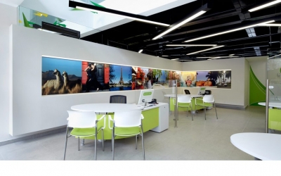 Local de Viajes Falabella en Bogot&aacute;.