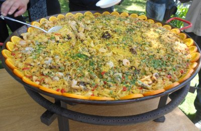 Paella gigante en Piriápolis