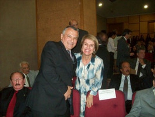 Mario Moys&eacute;s presidente de Embratur y Frederico Silva da Costa, Secretario Ejecutivo del Ministerio de Turismo