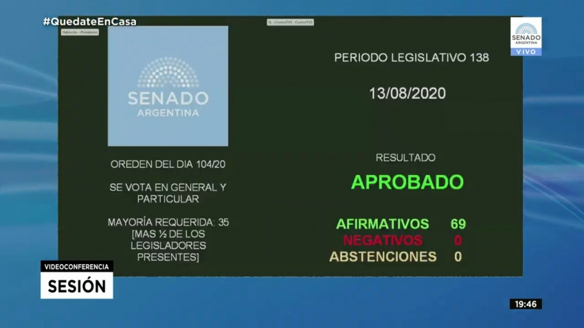 Senado argentino dio media sanci&oacute;n al proyecto Fondo de Auxilio y Capacitaci&oacute;n Tur&iacute;stica (FACT)