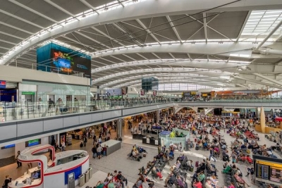 El aeropuerto de Heathrow, en Londres, uno de los afectados por la falla informática