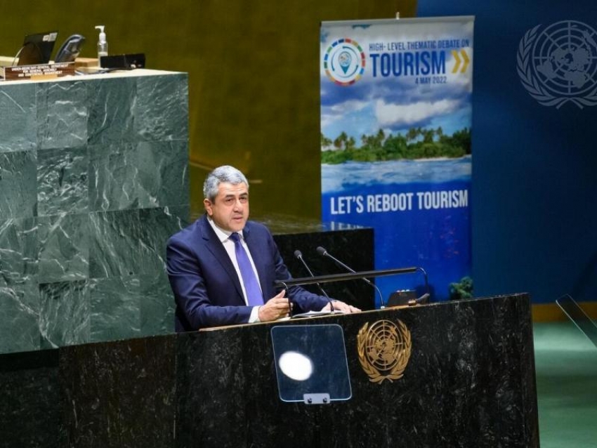La OMT llev&oacute; el turismo para la transformaci&oacute;n a la Asamblea General de la ONU