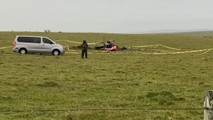 Se accident&oacute; en Rocha helic&oacute;ptero que trasladaba vacunas de Pfizer