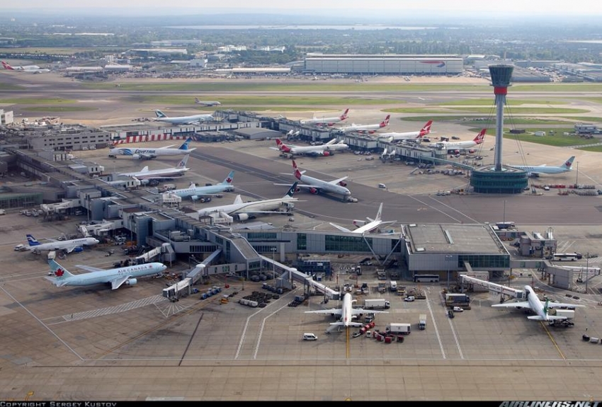 Aeropuerto de Heathrow.