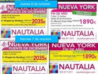 Impresionante publicidad de Nautalia