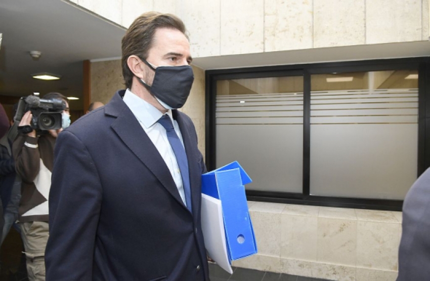 Germ&aacute;n Cardoso en Comisi&oacute;n Preinvestigadora de Diputados por contrataciones y compras por parte del Ministerio de Turismo.