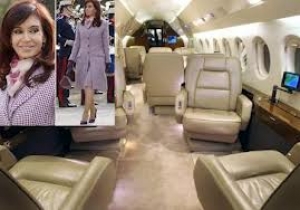 Milenium Air S.A. fue contratada por la Presidencia de la nación para usar un avión subcontratado