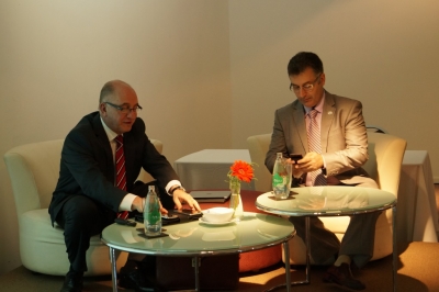 Nardone y Sismania en uno de los tantos encuentros no solamente en muchos rincones del territorio argentino sino tambi&eacute;n, a trav&eacute;s de todo el mundo.