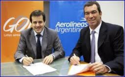 Gol y Aerol&iacute;neas Argentinas planean compartir vuelos