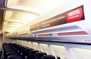 Aerol&iacute;neas masifican publicidad dentro y fuera de los aviones