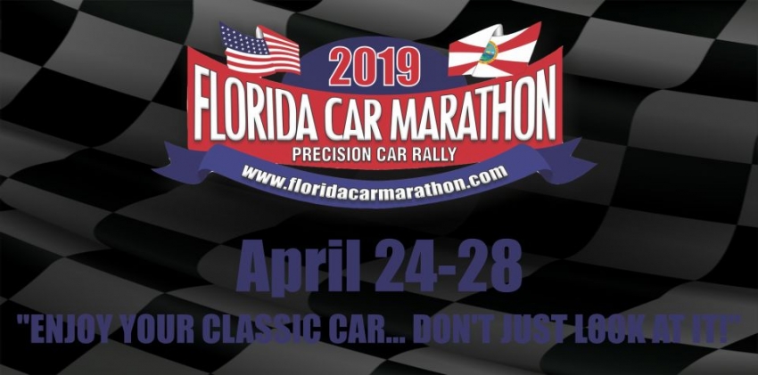 Florida Car Marathon 2019 anuncia/announces inscripciones/registrations