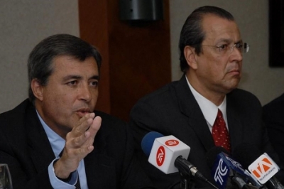 Gonzalo Marroqu&iacute;n y Claudio Paolillo, de la SIP