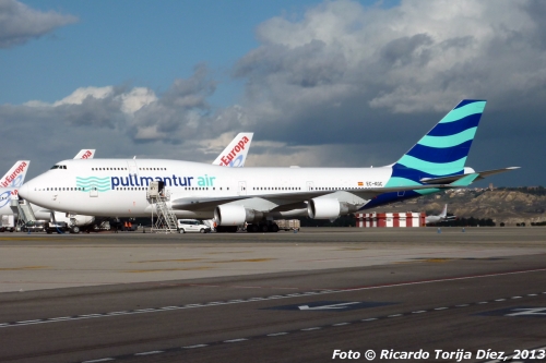 Nueva imagen corporativa de Pullmantur Air