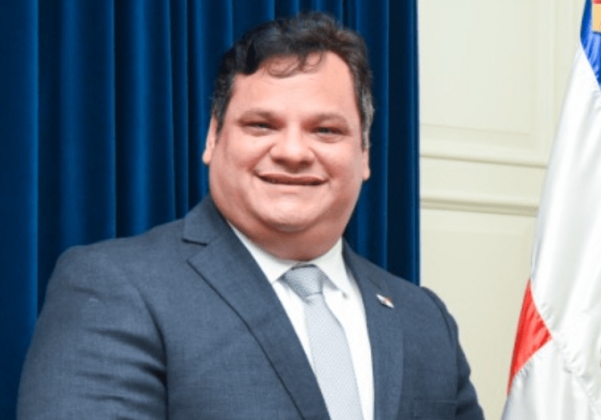 Embajador de Panam&aacute; en Rep&uacute;blica Dominicana, Pablo Javier P&eacute;rez Campos.