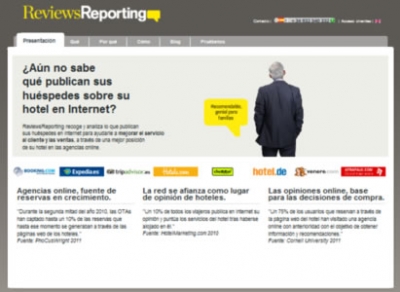 ReviewsReporting, nueva herramienta para mejorar el posicionamiento de hoteles en las agencias online