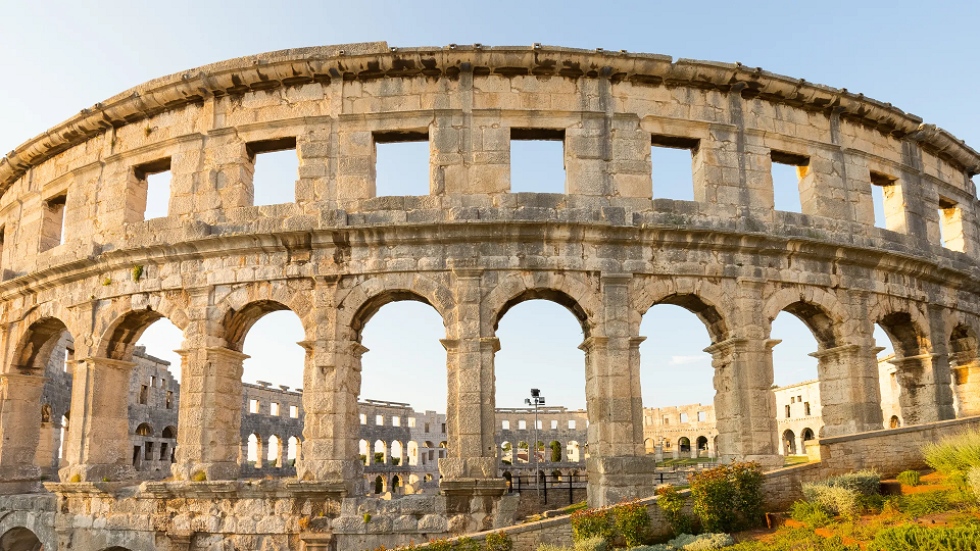 Anfiteatro de Pula Istria, Croacia.