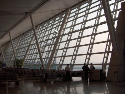 En el aeropuerto del futuro no hay mostradores