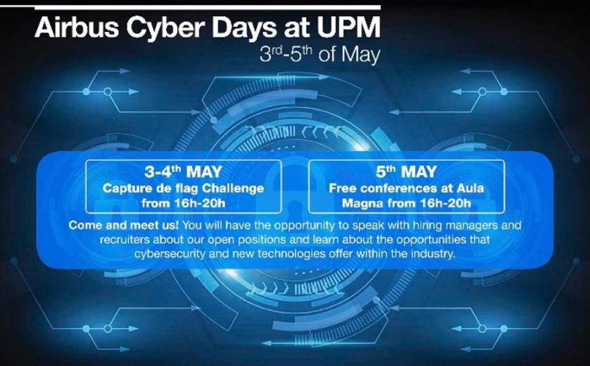 Airbus y UPM organizan unas jornadas para visibilizar las oportunidades de la ciberseguridad