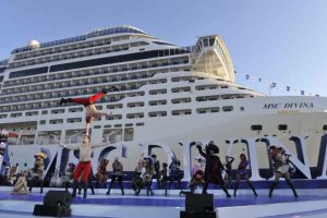 MSC presenta sus cruceros Mediterr&aacute;neo 2015 a bordo del MSC Divina