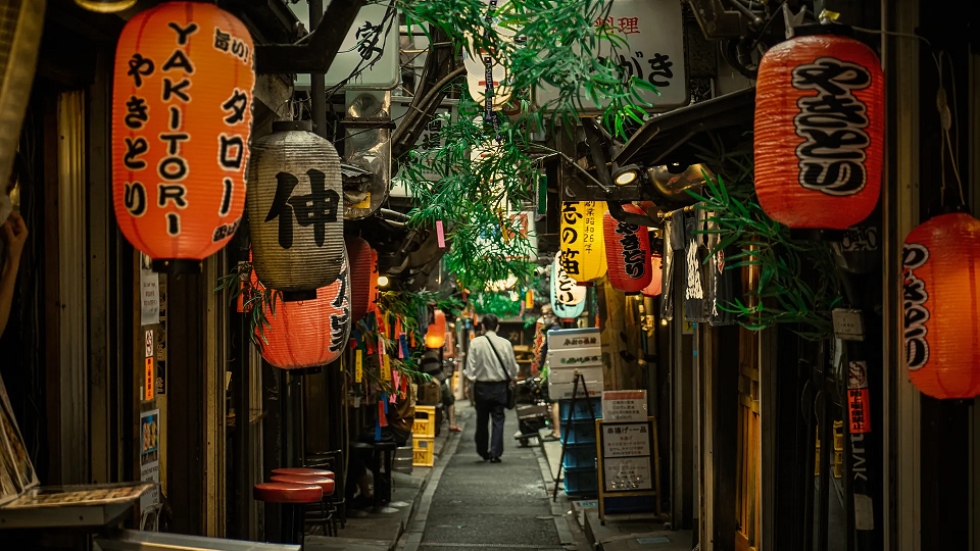 Omoide Yokochō el Callejón de los Recuerdos de Shinjuku Tokio.