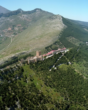 Parador Jaen, vista a&eacute;rea