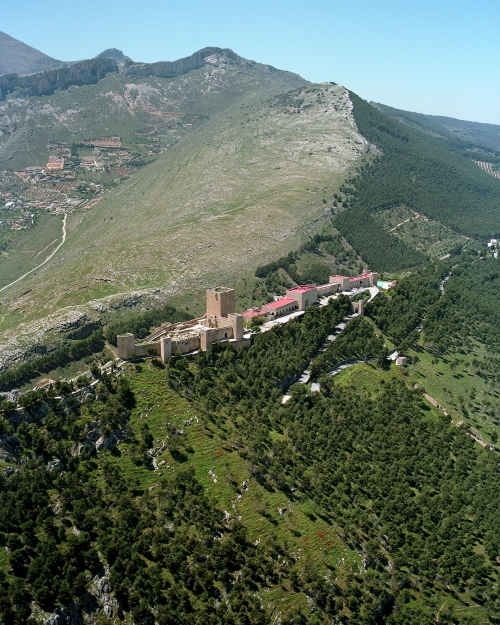 Parador Jaen, vista a&eacute;rea